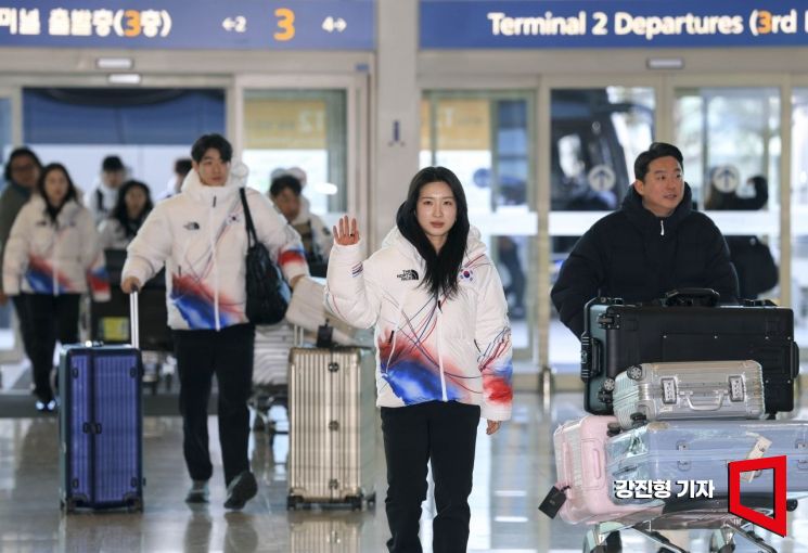 [포토] 손 흔드는 쇼트트랙 김길리