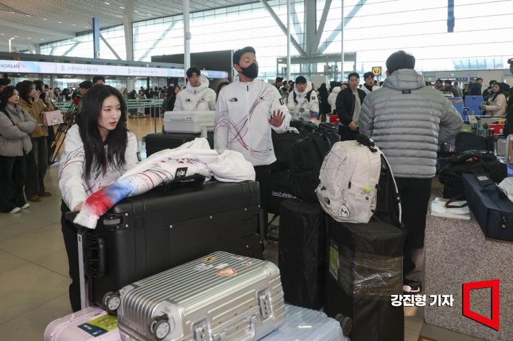 [포토] 밀라노로 향하는 쇼트트랙 김길리