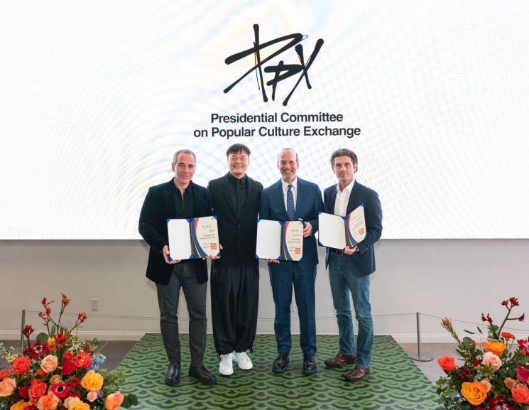 세계 엔터산업 거물 5인, 대중문화교류위 특별위원 위촉