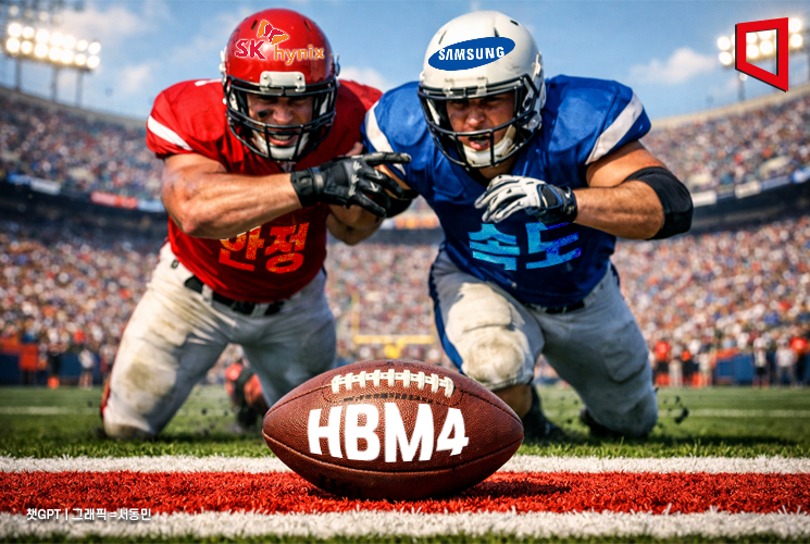 [칩톡]K-반도체 투톱, HBM4서 정면충돌…