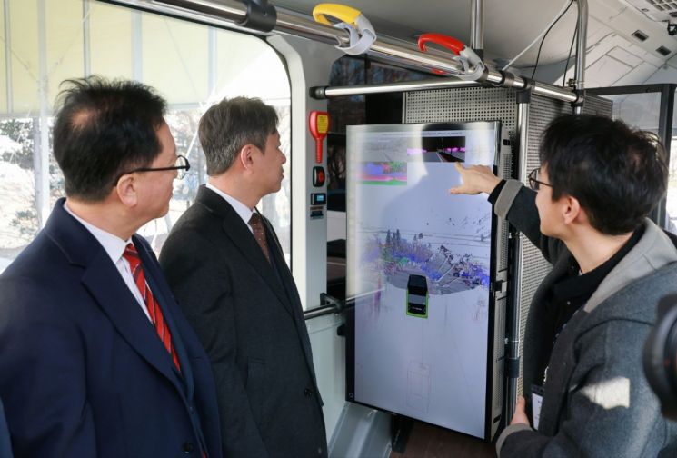 대전시, 자율주행버스(A5) 시범운행...대덕특구 내 주요 연구기관 연결
