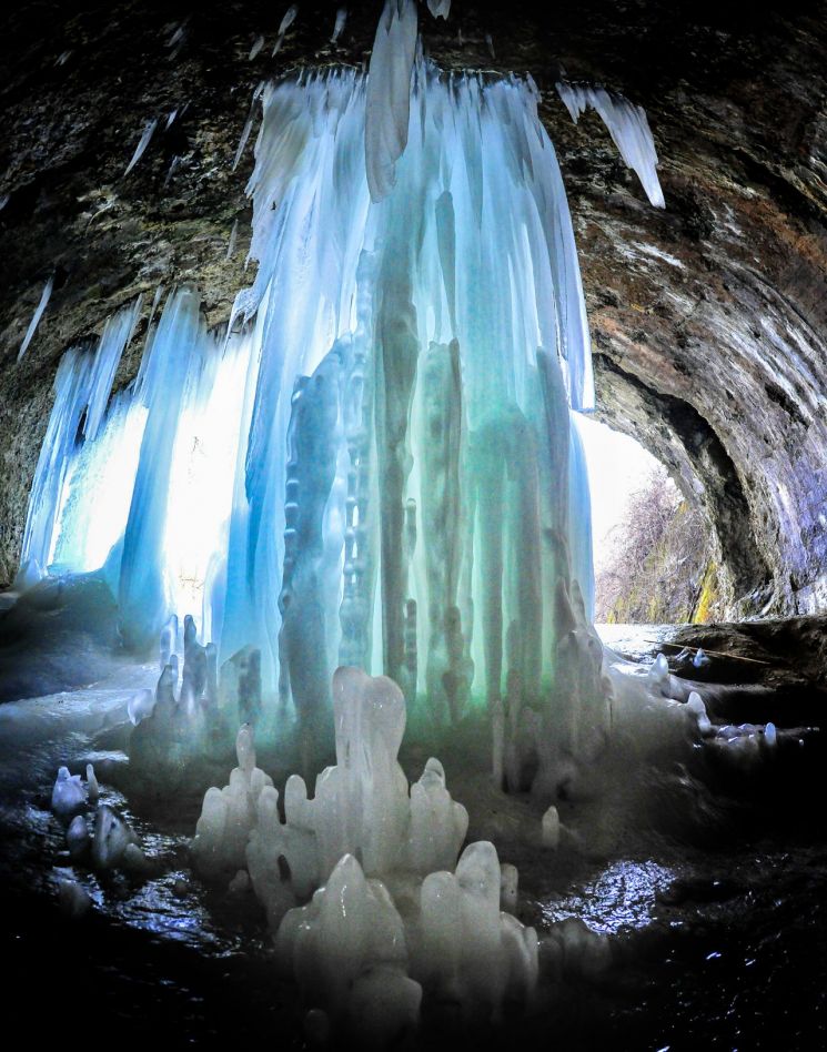 역고드름. 경기도 제공