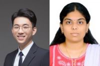 연구진, 이현욱교수(좌측)와 비티야 무랄리다란 연구원(제1저자). UNIST 제공