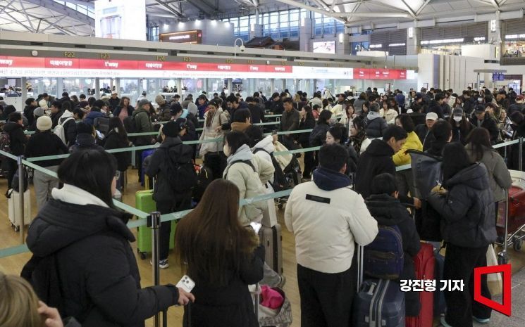 "비행기표는 간신히 구했는데 어쩌나" 설 연휴 공항 주차대란 현실화