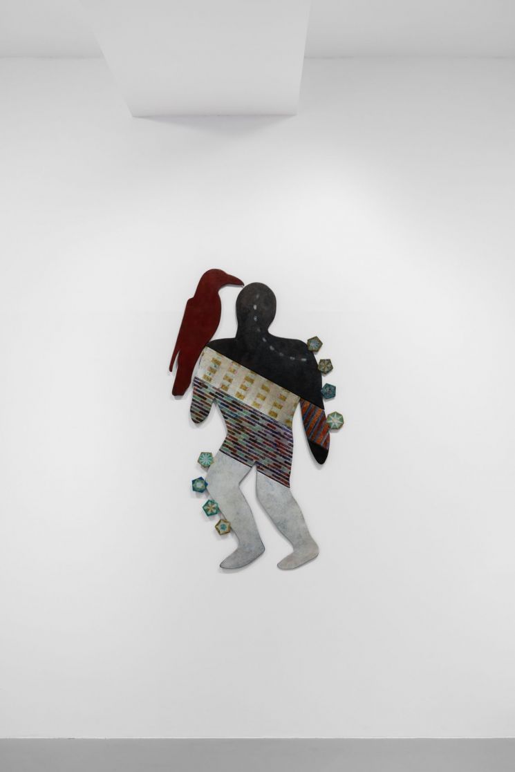 [갤러리 산책]캐스퍼 보스만스, 완두콩으로 풀어낸 '정체성의 풍경'