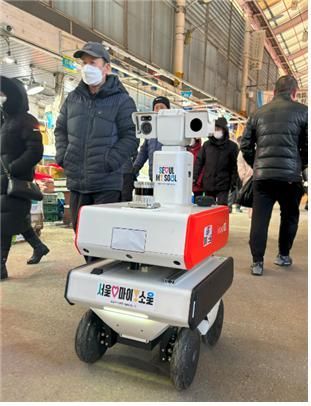 전통시장 AI화재순찰로봇