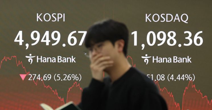 "전쟁 난 거 아니죠" 워시 쇼크에 코스피 5%대 급락…5000선 붕괴 마감