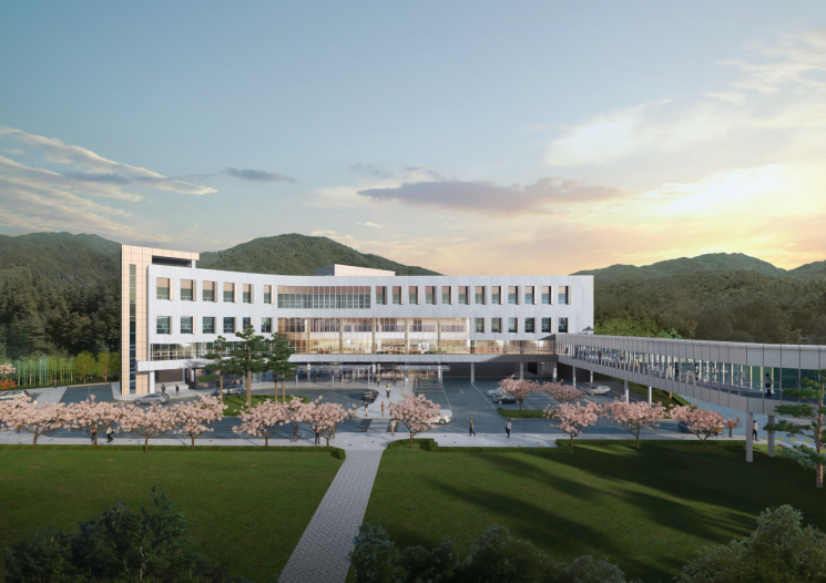 창원경상국립대학교병원 경남권 넥슨어린이재활병원(경남권 공공어린이재활병원) 입체도. 경남도 제공