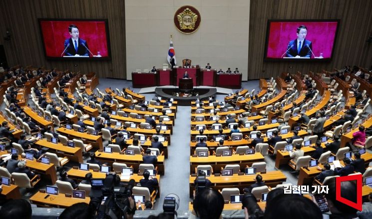 [포토] 한병도 "12·3 계엄은 명백한 내란…검찰개혁엔 타협 없어"