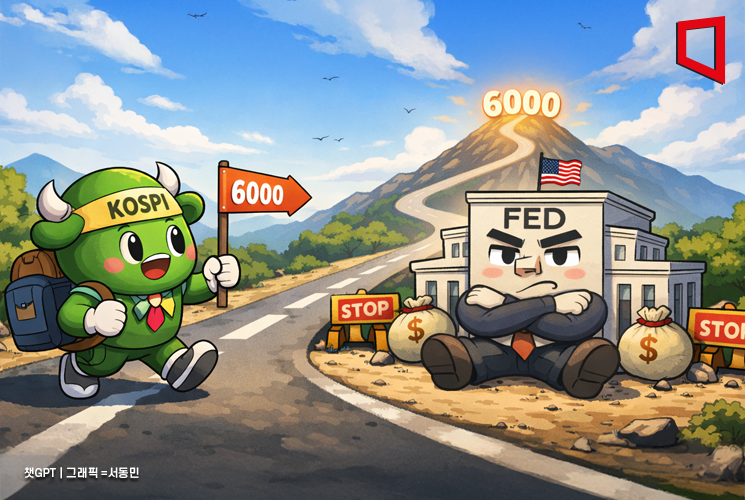 "코스피6000 가는 길, '美 중앙은행'에 달렸다"