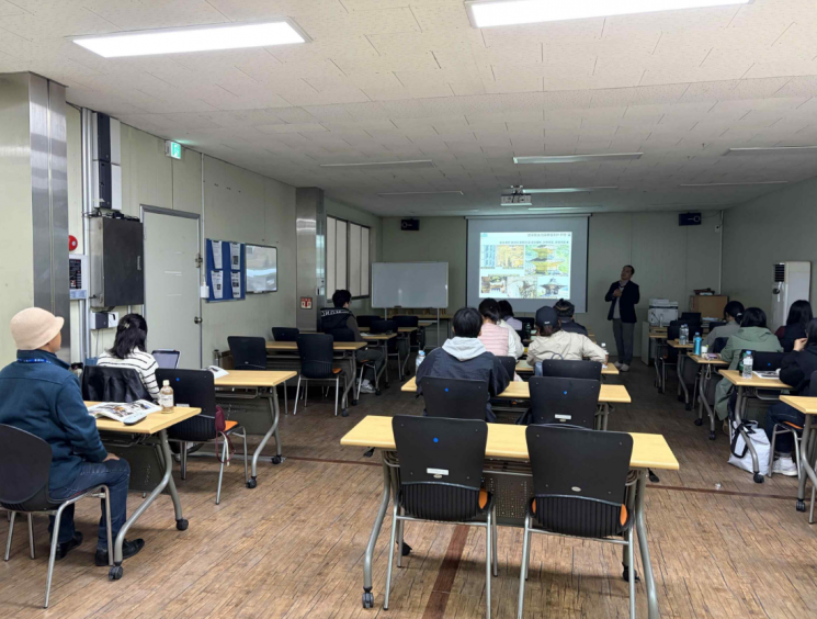 지난해 국가유산돌봄 전문교육 현장