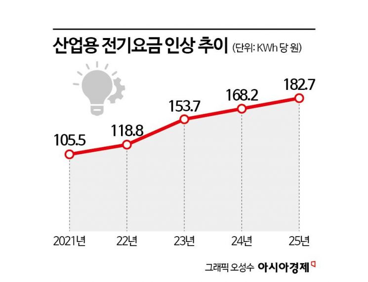 "원가 비중 35% 넘길 듯"…야간 전기요금 인상안에 '직격탄'