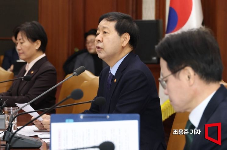 [포토] 경제관계장관회의 주재한 구윤철 부총리