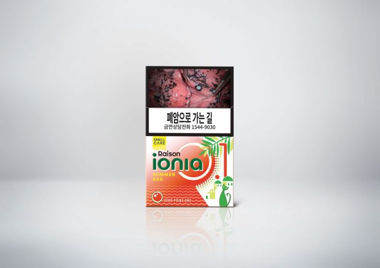 [오늘의신상]"흡연 후 냄새 낮췄다"…KT&G, '레종 이오니아 썸머 레드'