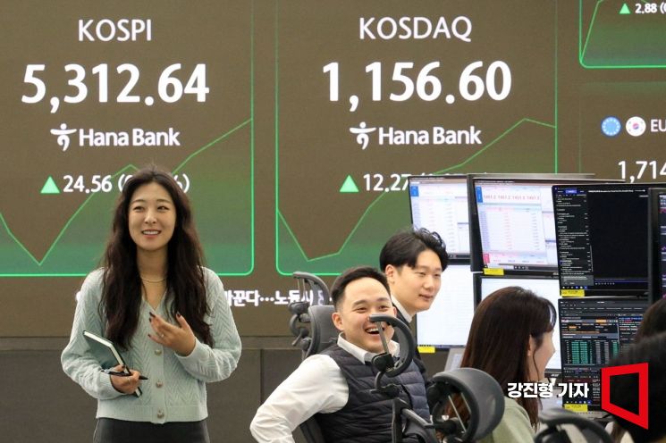 [포토] '코스피 5300 재돌파!'