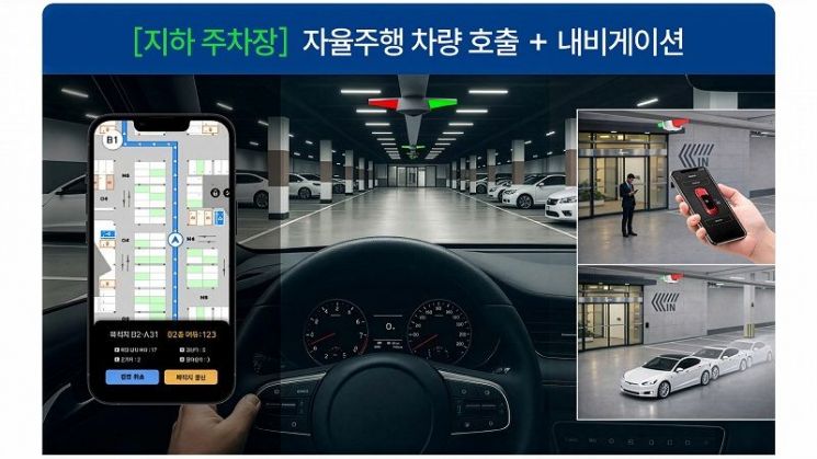 참슬테크, 주차유도·자율주행 융합 모델 제시… 신축 아파트 호출 제어 표준 기대 