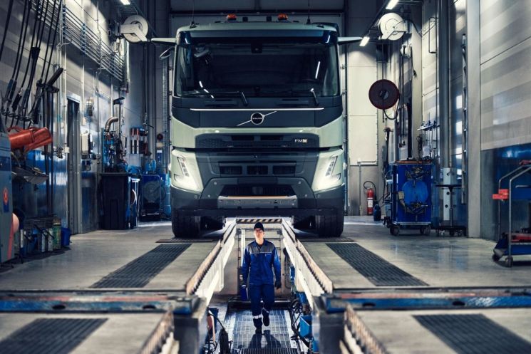 볼보트럭, 대형트럭 전용 '블루 라이트 서비스' 출시