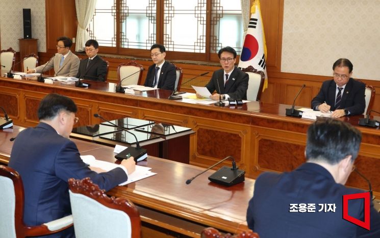 [포토] 발언하는 김민석 국무총리