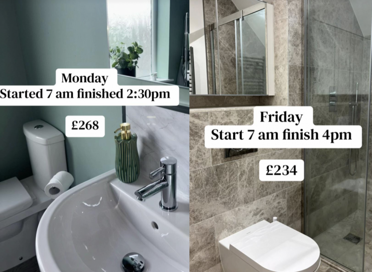 "내가 겨우 청소부라고?"…단 5일 근무만에 '200만원 수입' 공개한 英 22세 여성