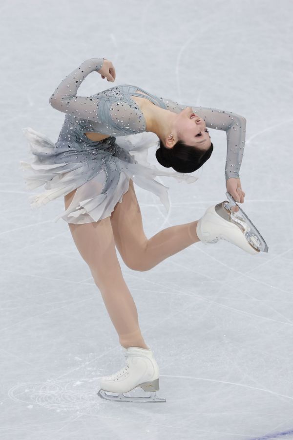 피겨 신지아 올림픽 무대 데뷔 "생각보다 긴장하지 않았다"