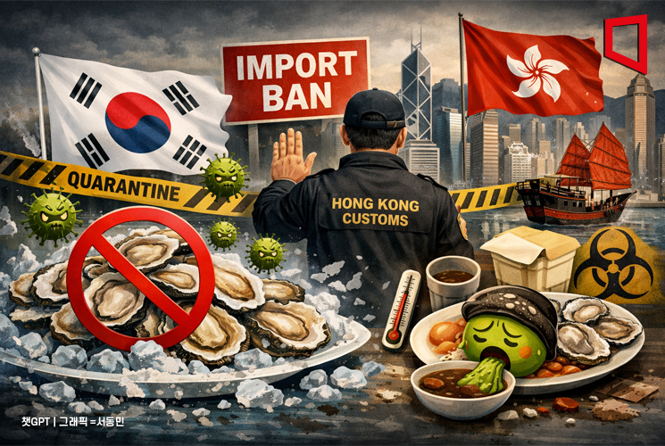 "한국산 먹고 구토…수입·판매 전면 중단" 홍콩도 노로바이러스 비상