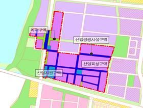 용도별 구획도.