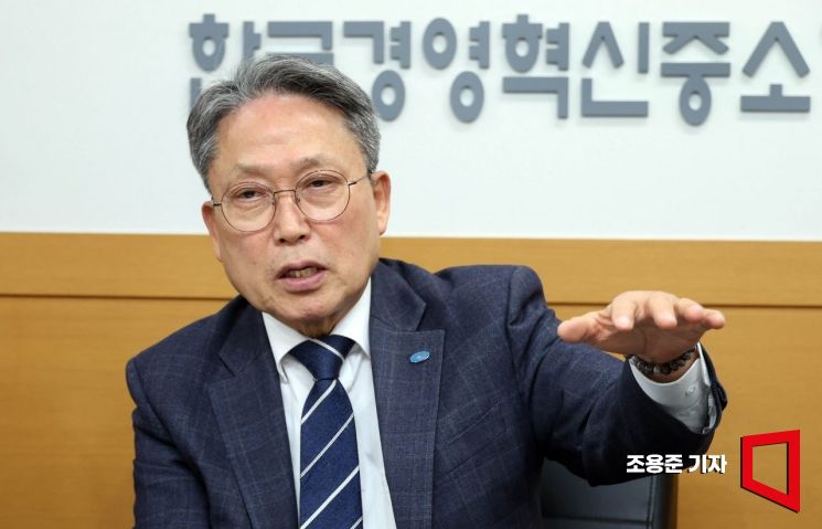 김명진 메인비즈協 회장 "中企 위기 골든타임…패키지형 지원 시급"