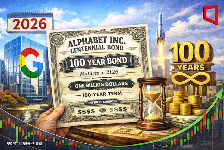 AI 투자 올인…구글 100년 만기 채권까지 발행한다