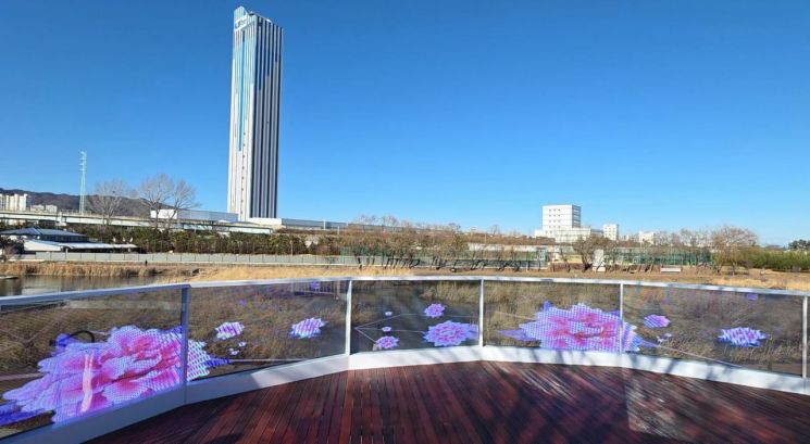 전망형데크. 동해시 제공