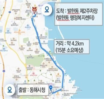 整体动线。东海市提供