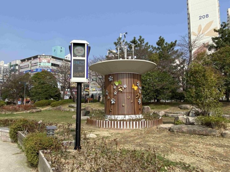 화명동 대기환경측정소.