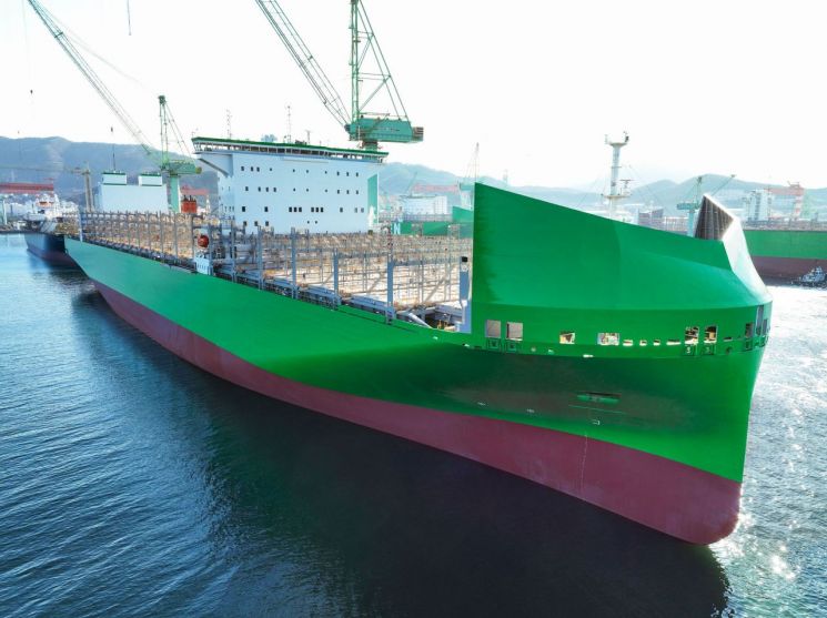 Samsung Heavy Industries Wins 468.6 Billion Won Order for Two Container Ships