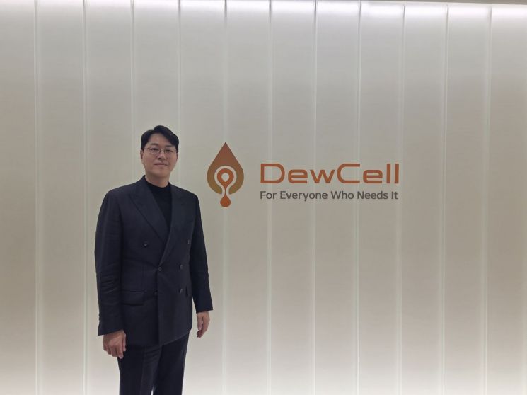 듀셀 이민우 대표가 5일 경기 판교 본사에서 아시아경제와 인터뷰하고 있다. 곽민재 기자