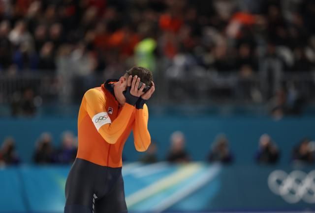 中 선수 '비매너'에 울분, 네덜란드 선수…재경기에도 메달 못따 