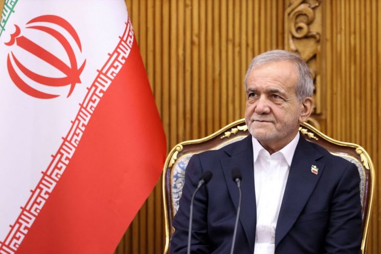 마수드 페제시키안 이란 대통령. AFP연합뉴스