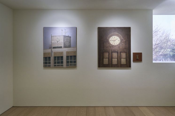 디-스탠스 전시 전경. 사진 라흰갤러리