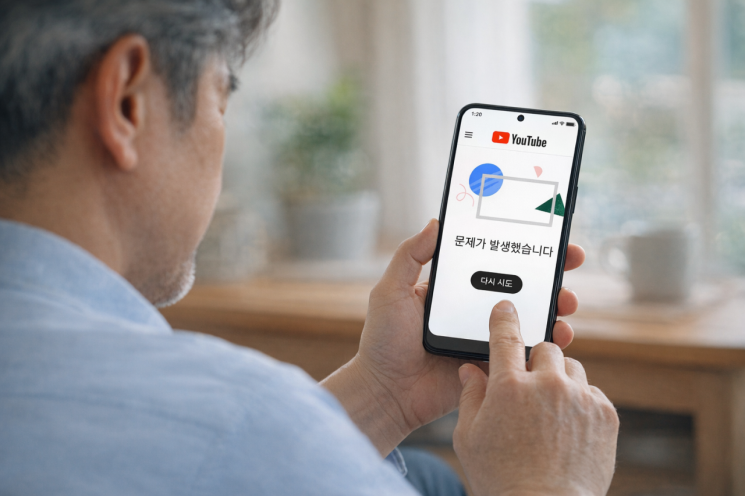 "유튜브 1시간 동안 왜 안돼?" 설연휴 난리 난 먹통…유료구독자 보상은요?[Why&Next]