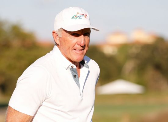 '백상어' 그레그 노먼은 앤서니 김의 부활에 도움을 준 은인이다. AFP연합뉴스