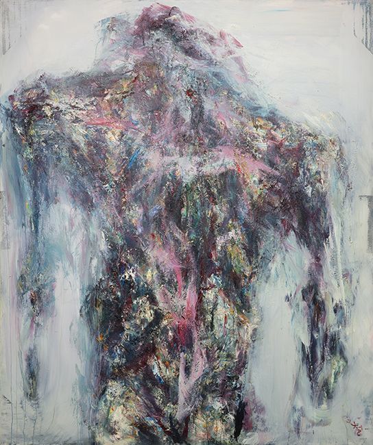 권순철, 〈등〉,2010, oil-on-canvas, 240x200cm. 사진 김종영미술관