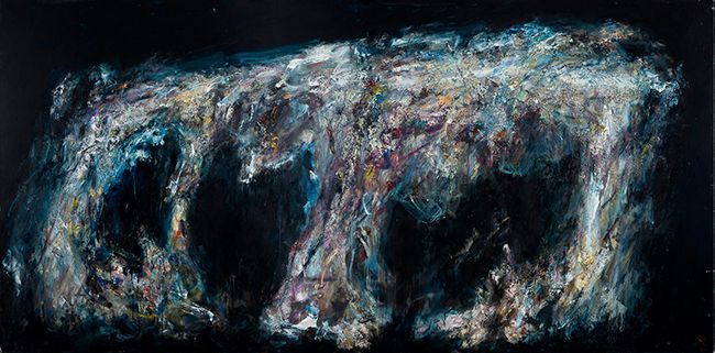 권순철, 〈넋〉,1993, oil-on-canvas, 200x240cm. 사진 김종영미술관
