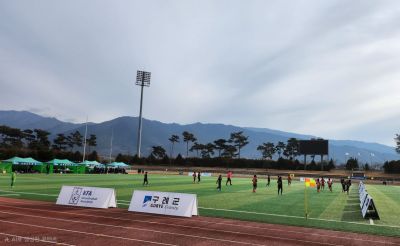 '2026 구례 노고단배 유소년 축구 페스티벌'이 U12 30개 팀, U11 18개 팀 등 총 48개 팀이 참가해 열띤 경쟁을 펼칠 예정이다. 구례군 제공