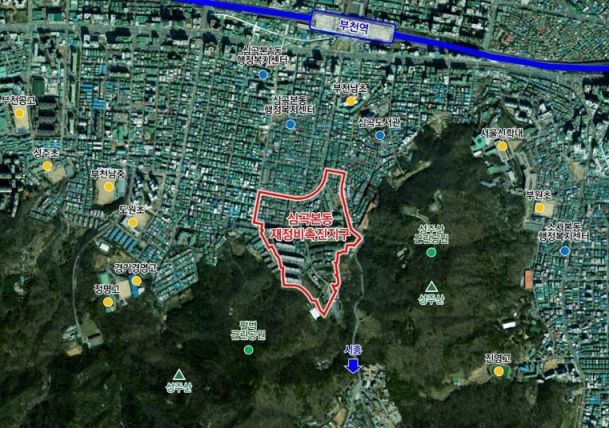 부천시, 미니뉴타운 시범사업 2곳 재정비촉진지구 지정