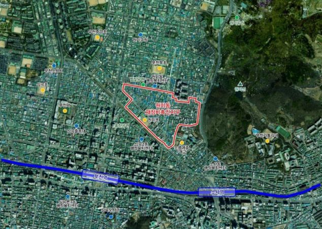 부천시, 미니뉴타운 시범사업 2곳 재정비촉진지구 지정