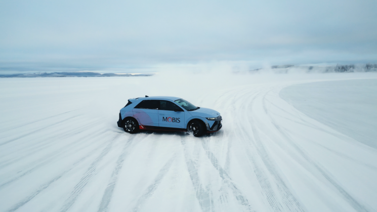 현대모비스, 스웨덴 동계시험장 고객사 초청 핵심기술 공개