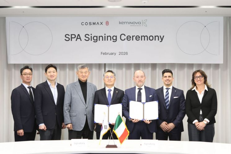 Cosmax Establishes First European Production Base in Italy with Acquisition of Keminova