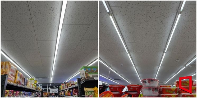 KCC '대규격 석고텍스' GS25 천장재로 채택