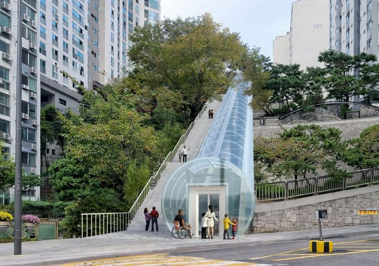 '악' 소리 나는 종로구 무악·숭인동 급경사지에 엘리베이터 놓는다