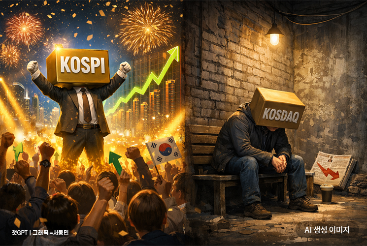 "Too Dismal": KOSDAQ's Market Cap Trails Even SK Hynix in a Brutal History