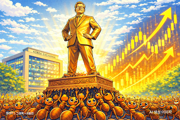 Bloomberg: "From a Loss-Cutting Retail Investor to a Hero for 14 Million Ants, President Lee"