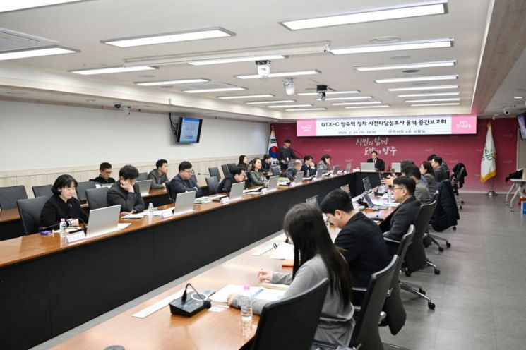 "의정부~덕정 10분 단축" 양주시, GTX-C 양주역 정차 유치 총력전